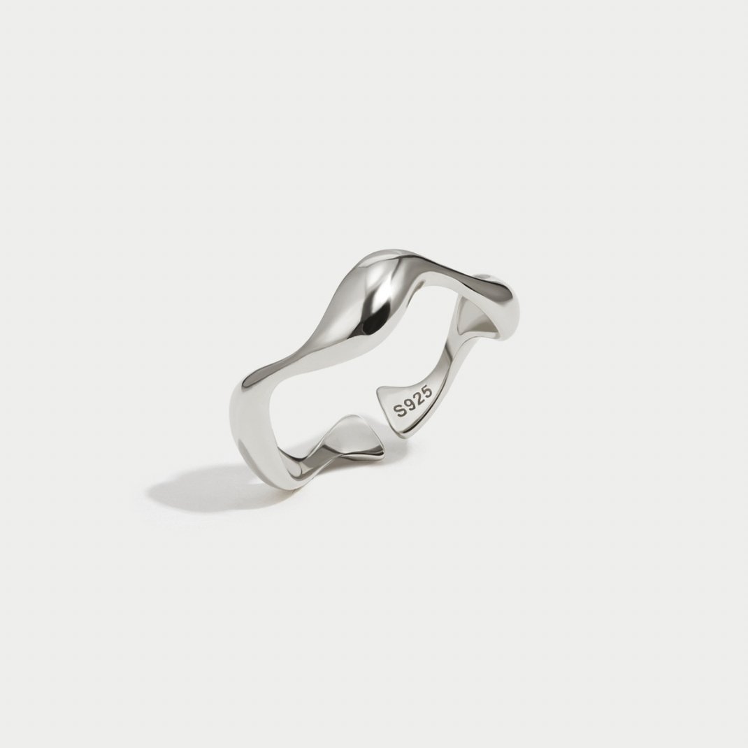 Waves Minimalistischer Ring