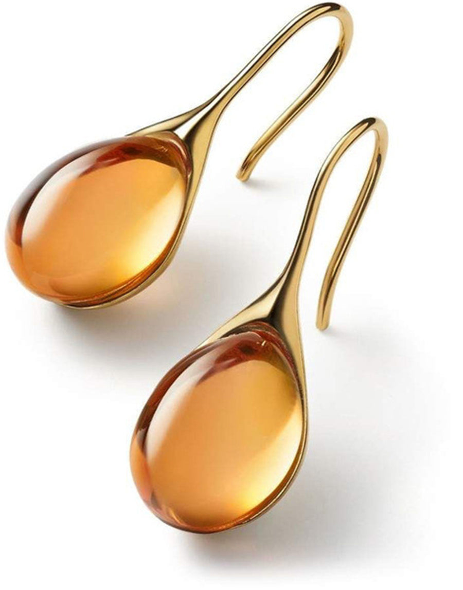 Elegante Tropfenohrringe mit Kristall