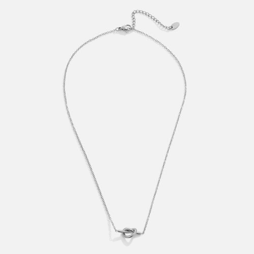 Silberne Knotenkette
