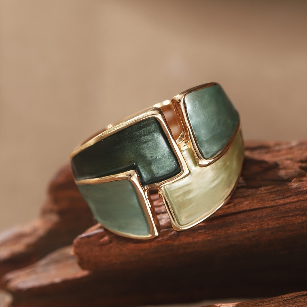 Handbemalter Mosaikring