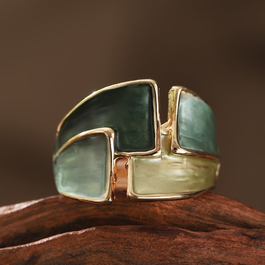 Handbemalter Mosaikring