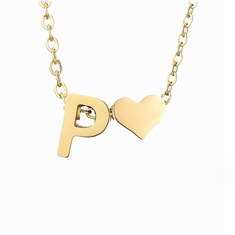 Ewige Goldkette mit Herz-Anhänger