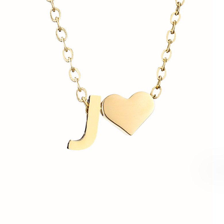 Ewige Goldkette mit Herz-Anhänger
