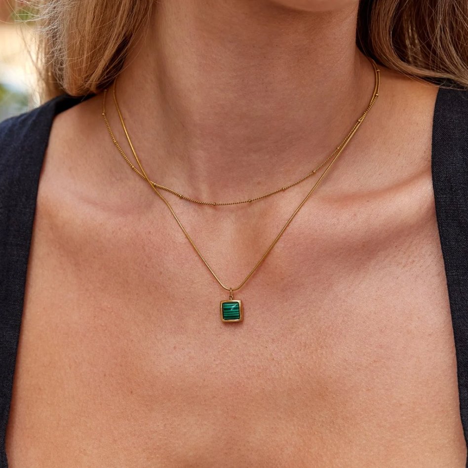 Zarte Gold-Choker Halskette