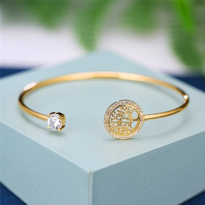 Elegantes Lebensbaum-Armband