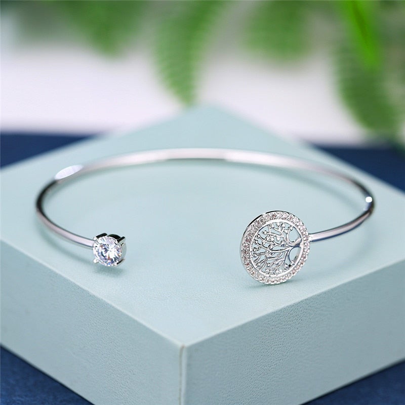 Elegantes Lebensbaum-Armband