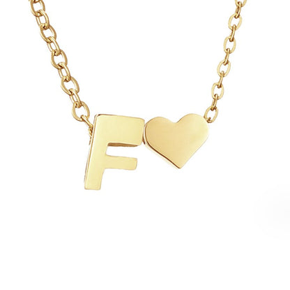 Ewige Goldkette mit Herz-Anhänger