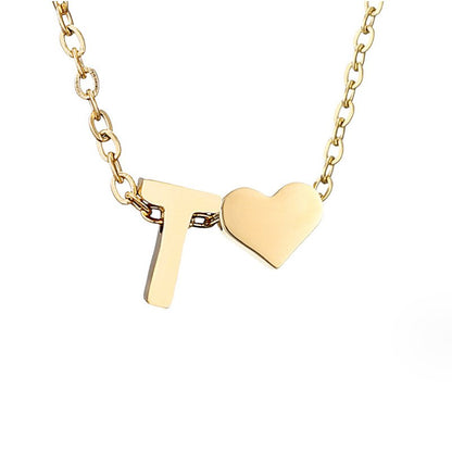 Ewige Goldkette mit Herz-Anhänger