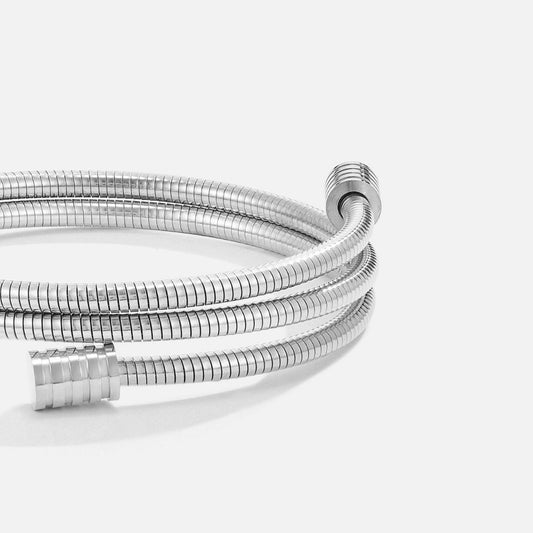 Orbit Twist Silberarmband